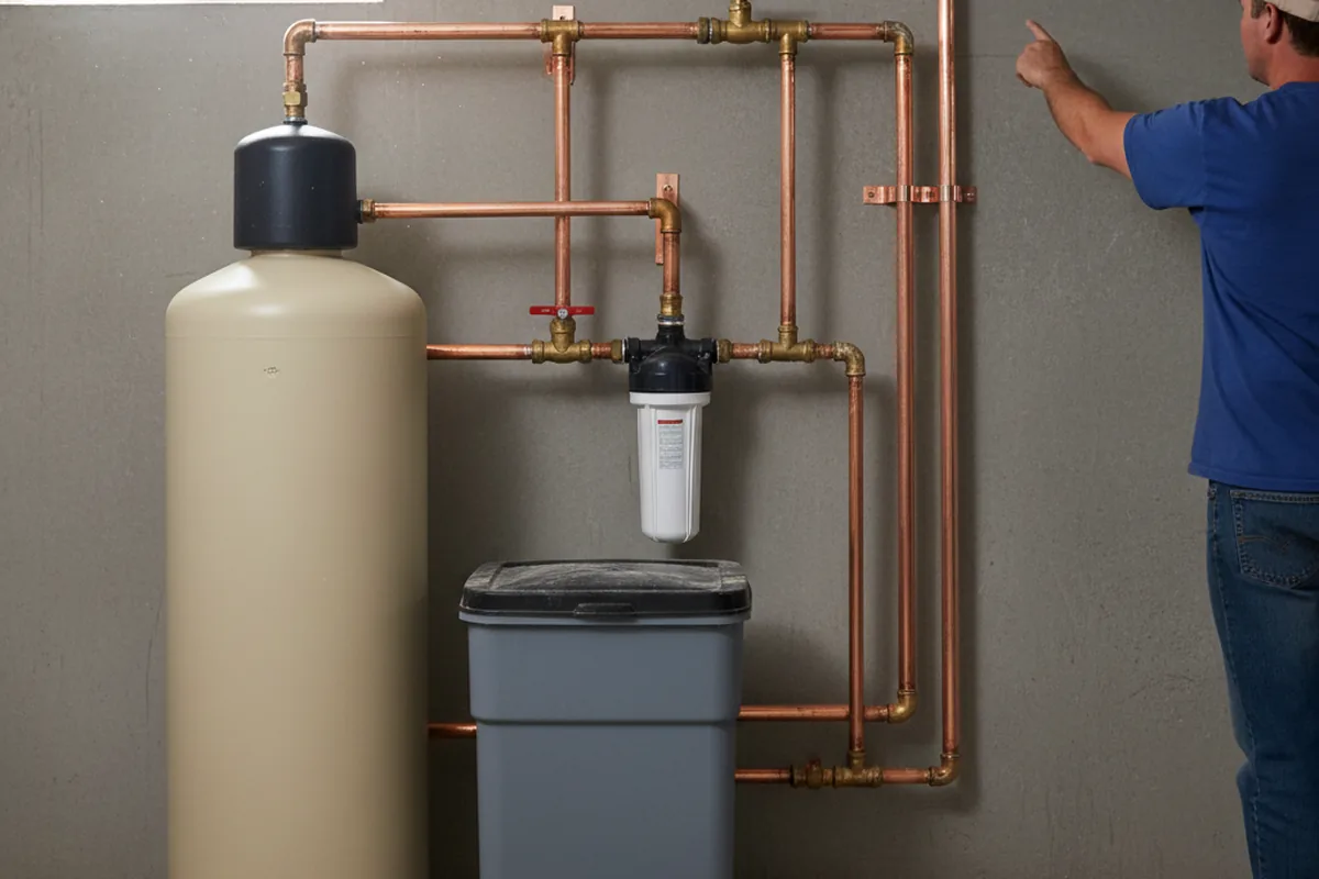 Whole-house water treatment system installed in Fort Calhoun